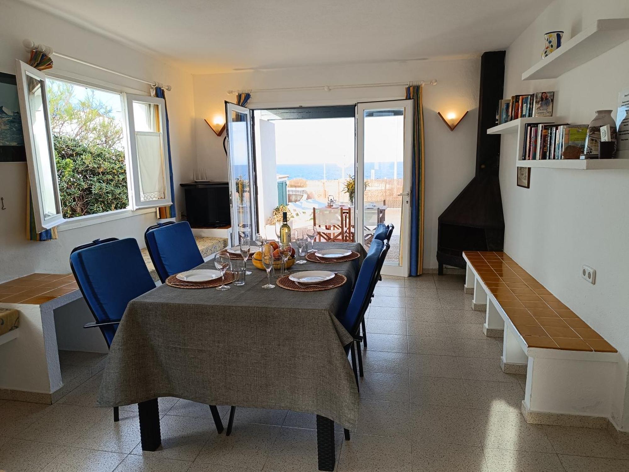 Villa Victor - Primera Linea Mar, Vista A Puesta De Sol Cala'N Blanes  Exterior foto